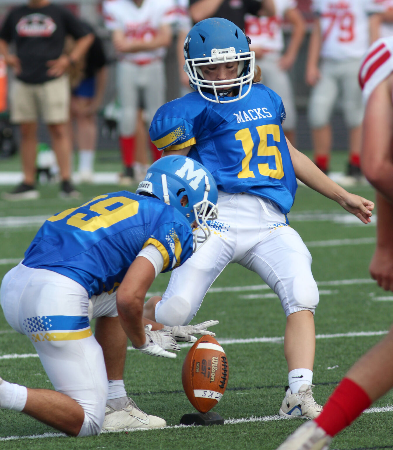 Bruce at McDonell football 9-17-22